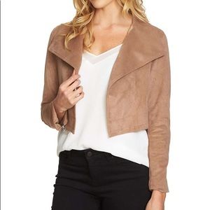 SOLD 1.state Crop Faux Suede Jacket Size Small